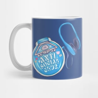 Anti Social Y2K CD Player Mug